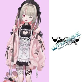NIJISANJI Makaino Ririmu Virtual Youtuber Vtuber Cosplay Temporary Tattoo Stickers