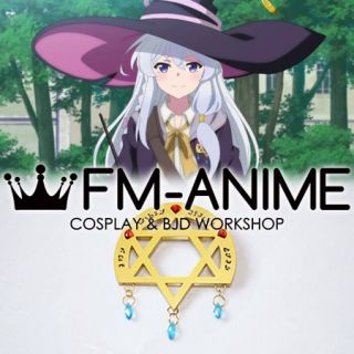 Wandering Witch: The Journey of Elaina Ireina The Ashen Witch Brooch Cosplay Prop Accessory
