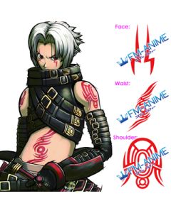 .hack//G.U. Haseo Cosplay Tattoo Stickers