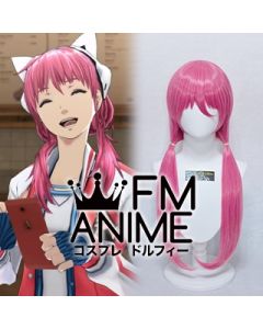AI: The Somnium Files Iris Sagan Pink Cosplay Wig