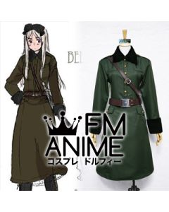 Axis Powers Hetalia Natalia Arlovskaya (Belarus) Military Uniform Cosplay Costume