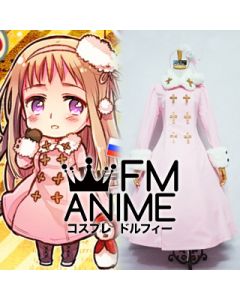 Axis Powers Hetalia Ivan Braginski (Female Russia) Pink Dress Cosplay Costume