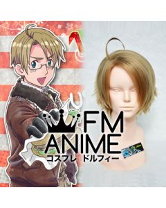 Axis Powers Hetalia Alfred F. Jones (America) Cosplay Wig