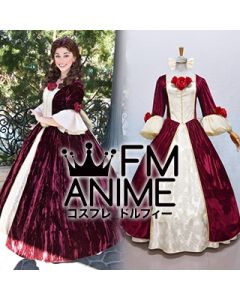 Beauty and the Beast: The Enchanted Christmas Disney Belle Dress Cosplay Costume
