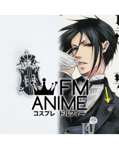 Black Butler Sebastian Michaelis Pin Badge Cosplay Accessories Props