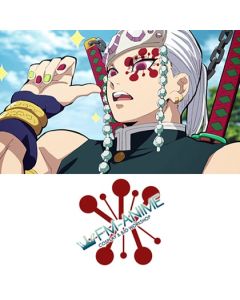 Demon Killer Tengen Cosplay Temporary Tattoo Stickers