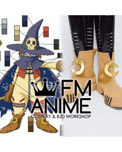 Digimon Wizardmon Cosplay Shoes Boots