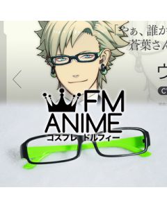 [Display] DRAMAtical Murder Virus Black Green Square Frame Glasses Cosplay Accessories Props (Without Lenses)