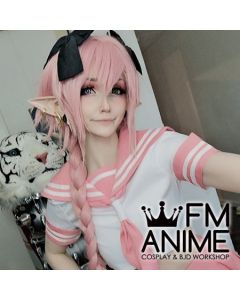 Fate/Apocrypha Fate/Grand Order Rider of Black Astolfo Pink White Cosplay Wig