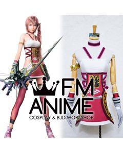 Final Fantasy XIII-2 Serah Farron Cosplay Costume with Bag
