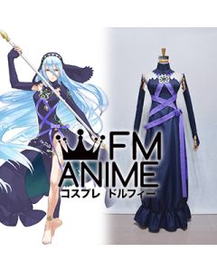 Fire Emblem Fates Azura Nohr Version Blue Dress Cosplay Costume