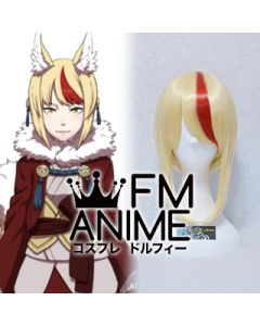 Fire Emblem Fates Selkie / Kinu Red Highlight Cosplay Wig