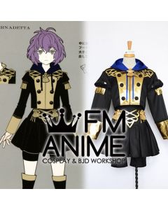 Fire Emblem: Three Houses Bernadetta von Varley Military Uniform Cosplay Costume
