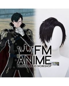 Fire Emblem: Three Houses Hubert After 5 Year Time Skip Black Cosplay Wig