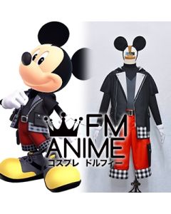 Kingdom Hearts III Kingdom Hearts 3 Mickey Human Cosplay Costume