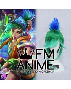 League of Legends Arcade Riven Skin Cosplay Wig
