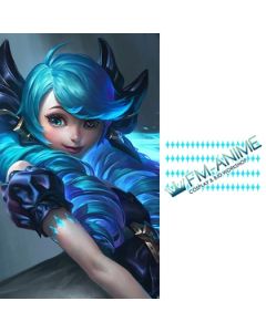 League of Legends Gwen Cosplay Temporary Tattoo Stickers