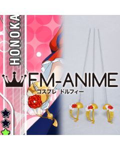 Love Live! Honoka & Nico & Rin Magician Cards Sword Cosplay Accessories Prop