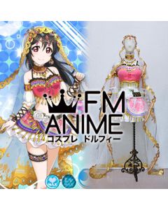 Love Live! Nico Yazawa Arab Dancer Cosplay Costume with Accessories