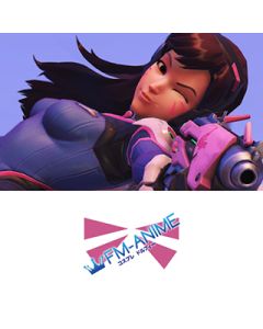 Overwatch D.Va Cosplay Tattoo Stickers