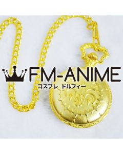 Pandora Hearts Oz Vessalius Gold Pocket Watch Cosplay Accessories Props