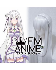 Re:ZERO -Starting Life in Another World- Emilia Cosplay Wig