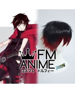 RWBY Red Ruby Rose (Male) Cosplay Wig