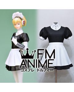 Shin Megami Tensei: Persona 3 Aigis Black & White Maid Cosplay Costume