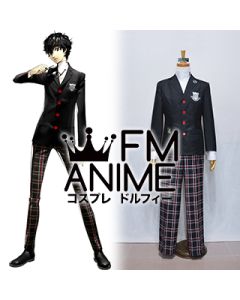Shin Megami Tensei: Persona 5 Protagonist Akira Kurusu Uniform Cosplay Costume