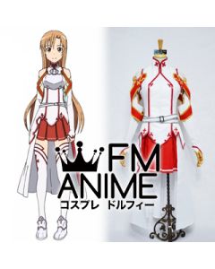 Sword Art Online Asuna Yuuki SAO Cosplay Costume