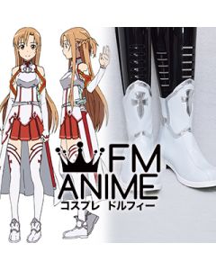 Sword Art Online Asuna Yuuki (SAO) Cosplay Shoes Boots