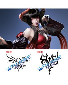 Tekken 7 Eliza Cosplay Temporary Tattoo Stickers