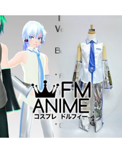 Vocaloid Hatsune Mikuo Snow Version Cosplay Costume