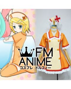 Vocaloid Kagamine Rin Koi Iro Byoutou Nurse Cosplay Costume