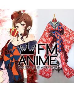 Zombieland Saga Yugiri Kimono Cosplay Costume