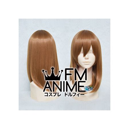 45cm Pageboy Bob Light Chestnut Brown Cosplay Wig
