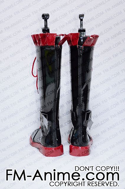 RWBY Ruby Rose Crescent Stiefel Schuhe shoes boots Kostüme Cosplay Costume Neu 