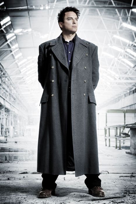 Who Cosplay Doctor Torchwood Captain Jack Harkness Costume Navy Coat Tailor Made 