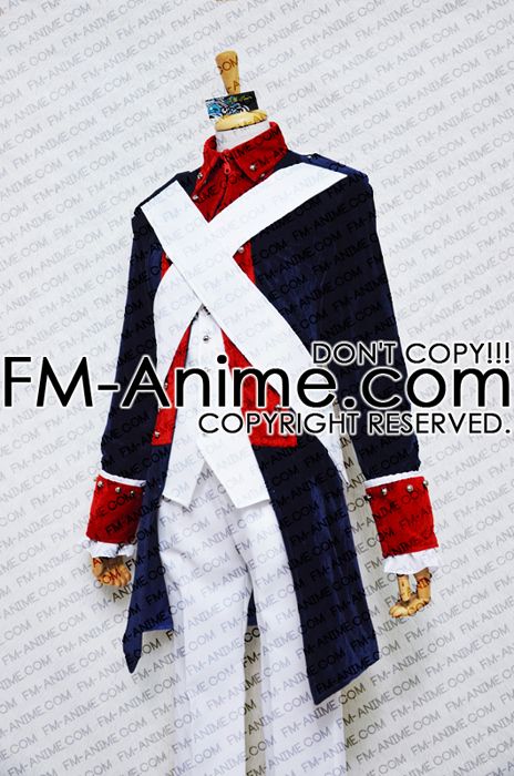 Details about   Axis Powers APH Revolutionary War Uniform Cosplay Costume C