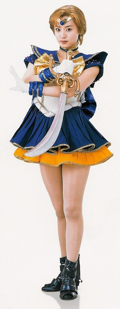 Details about   Sailor Moon Sailor Uranus blue Cosplay Boots Sailor Uranus Cosplay Boots Shoes/I