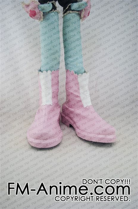 AKB0048 Nagisa Motomiya cosplay boots shoes blue