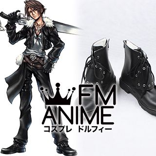 Anime Final Fantasy Squall Leonhart Wig Short Mixed Brown Cosplay Costume Wigs 