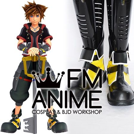Details about   Kingdom Hearts 3 Sora short ver Cosplay Boots shoes shoe boot 