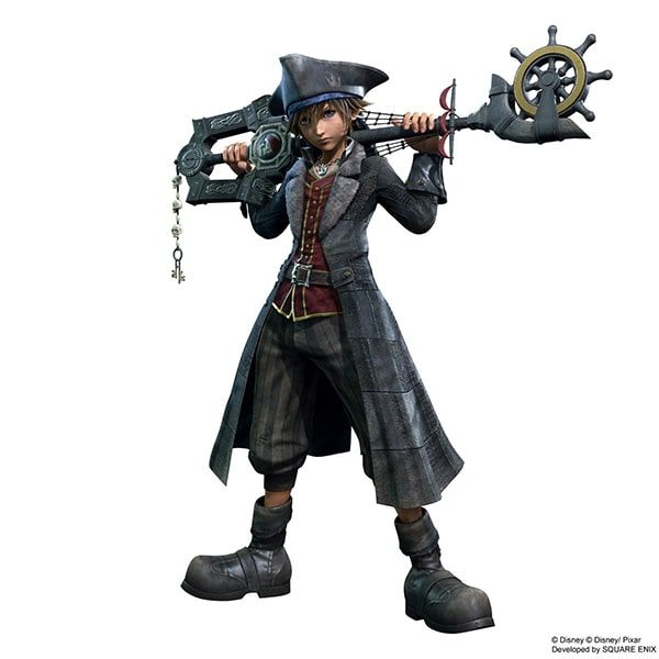 Details about   Kingdom Hearts III Sora Pirate Costume Cosplay Halloween Outfit Full Set 