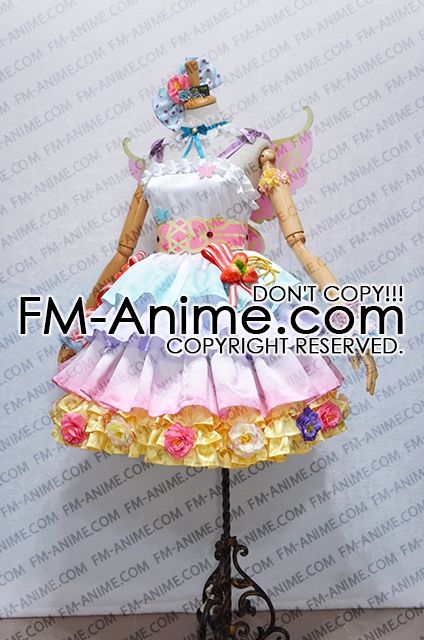 IDOLM@STER Idol-master Cinderella girl Anzu Futaba Cosplay Costume Kostüm Outfit 