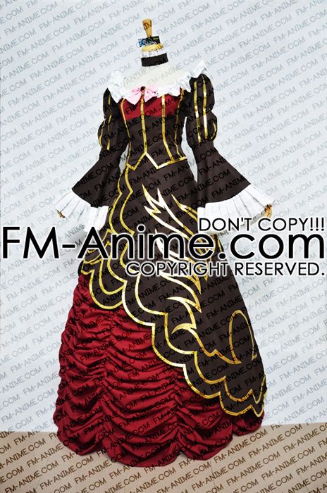 Anime Umineko no Naku Koro ni Beatrice Cosplay Costume Custom-Made