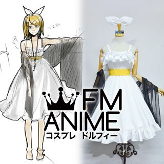 Vocaloid Kagamine Rin Senbon Sakura RIN Full Suit Cosplay Costume 