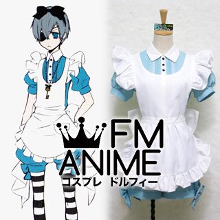 Black Butler Ciel in Wonderland Manga Anime uniform Cosplay Costume Dress AD:38