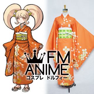 Dangan Ronpa/Sayonara Zetsubou Gakuen Saionji Hiyoko Cosplay Kimono Costume New