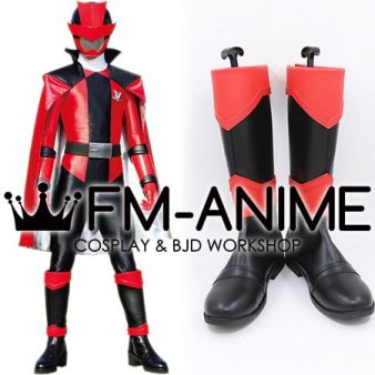 Kaitou Sentai Lupinranger VS Keisatsu Sentai Patranger Lupin Red Kairi Yano Cosplay Shoes Boots